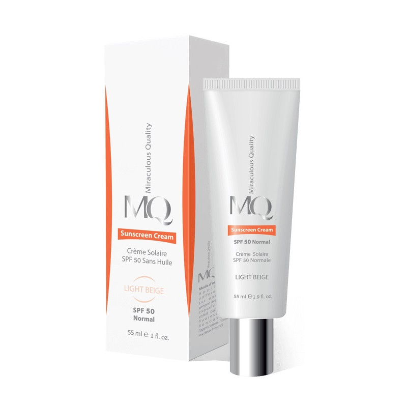 کرم ضد آفتاب نرمال SPF50 (بی رنگ)
